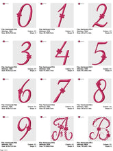 Heirloom Pearl Script Alphabet Embroidery Set
